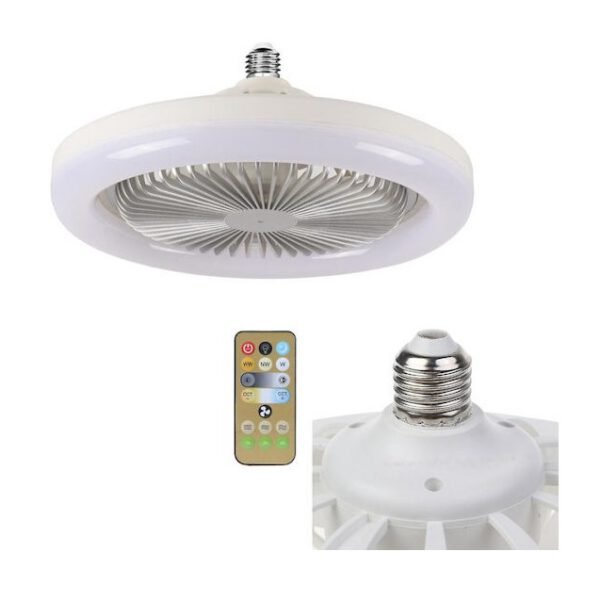 500-234101K Ανεμιστήρας Οροφής 26cm με Φως και Τηλεχειριστήριο Χρυσός