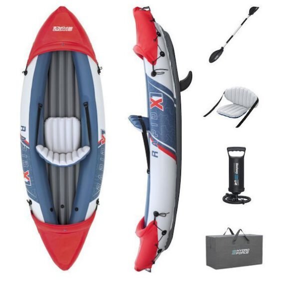 xlarge_20250107115427_bestway_hydro_force_rapid_x1_65176_plastiko_kayak_thalassis_1_atomou_polychromo Bestway Φουσκωτό Kayak Θαλάσσης 1 Ατόμου 290 x 91 εκ. Hydro Force Rapid Πολύχρωμο (65176)