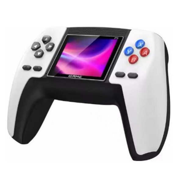 Consola De Jocuri Video P5 SIKS, Portabila, 520 Jocuri Retro, Display Rezolutie 320x240, Iesire AV, Incarcare USB, 1020mAh, Alb