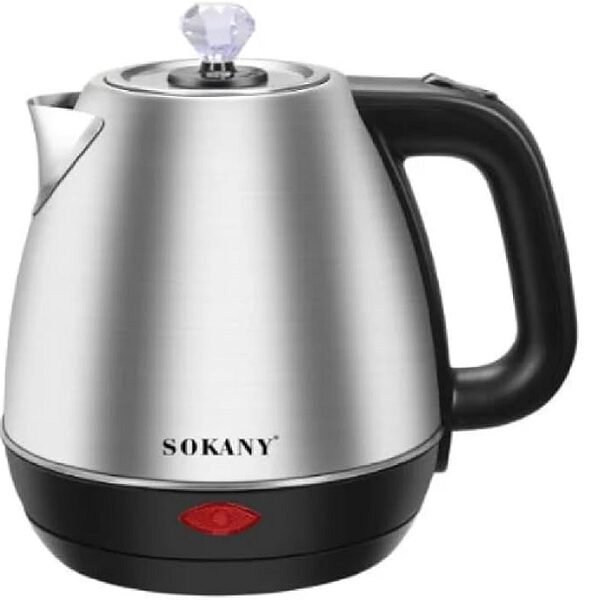Ηλεκτρικός βραστήρας SOKANY 1,7 λίτρων με ατσάλινο σώμα 1500 Watt SOKANY SK-09046