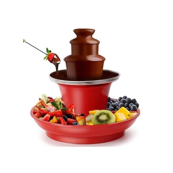Σιντριβάνι Σάλτσας Σοκολάτας 3 Επιπέδων  για Σάλτσα BBQ, Ranch, Τυρί Nacho
