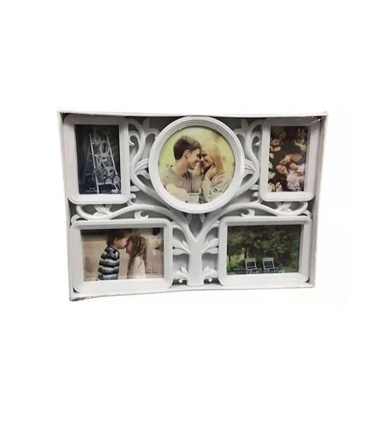 Πολυκορνίζα Ξύλινη με Λευκό Πλαίσιο SDS-18179