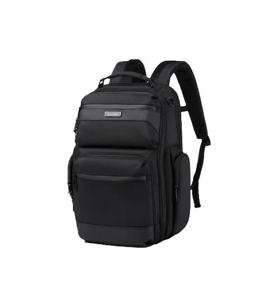 Ozuko Αδιάβροχο Σακίδιο Πλάτης 9770S 29x25x45cm σε Μαύρο Χρώμα