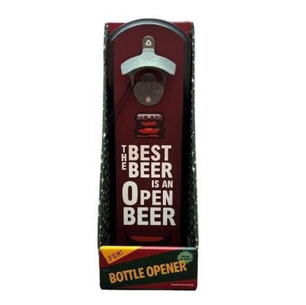 Ανοιχτήρι Μπύρας The Best Beer Is An Open Beer A190 Μπορντό Χρώμα-KDA190