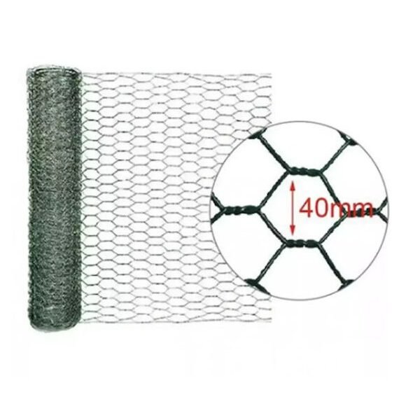 Συρματόπλεγμα Μεταλλικό Hexagon 0,5x5m 40mm πάχος 0.6mm – Ανθεκτικό & Πρακτικό για Περιφράξεις 2912662 ED