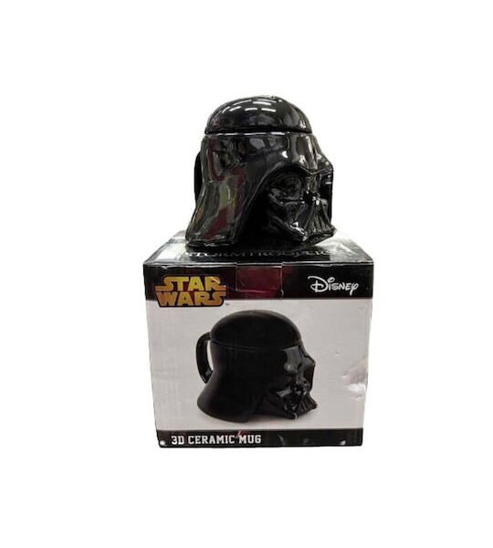 Κούπα Κεραμική Star Wars 3D Σε Μαύρο Χρώμα 10180-KD01080
