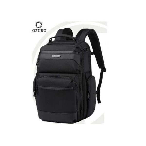 Ozuko Αδιάβροχο Σακίδιο Πλάτης 9770L 32x25x50cm σε Μαύρο Χρώμα