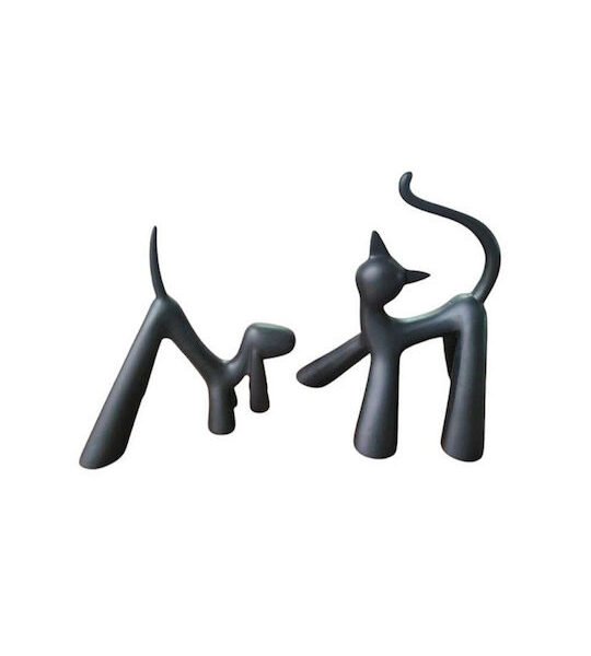 Σετ Διακοσμητικά Ζωάκια Πολυρητίνης Γλυπτό 10105 2τμχ