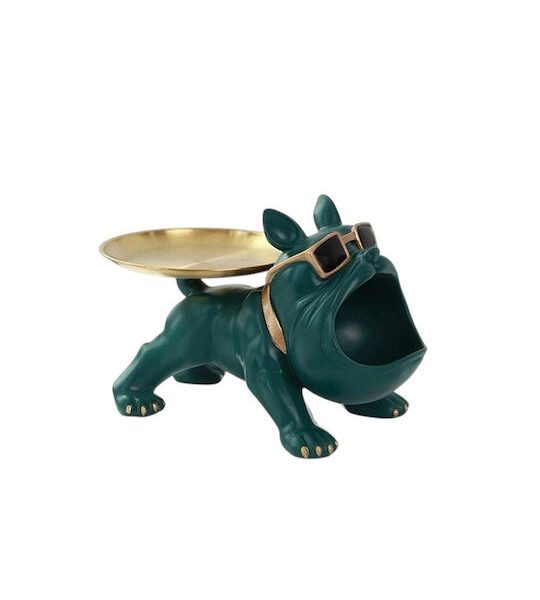 Διακοσμητικό Σκυλάκι Πολυρητίνης Γλυπτό 10110 30x17x18.5cm