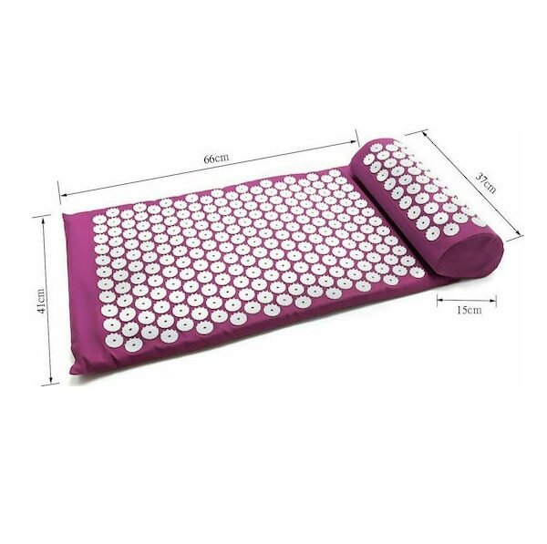 xlarge_20211021125423_syskeyi_masaz_gia_to_soma_acupressure_mat_pillow_set_mov_16131 Συσκευή Μασάζ για το Σώμα Acupressure Mat Pillow Set (Διάφορα χρώματα)16131