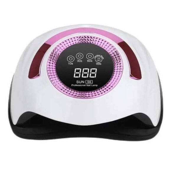 SUN S6 Επαγγελματικό Φουρνάκι Νυχιών 2in1 UV / LED 168W - Ροζ PF052