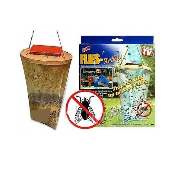 Εντομοπαγίδα Φυσική μη Τοξική για 20000 Μύγες Flies Away 500-505139LY