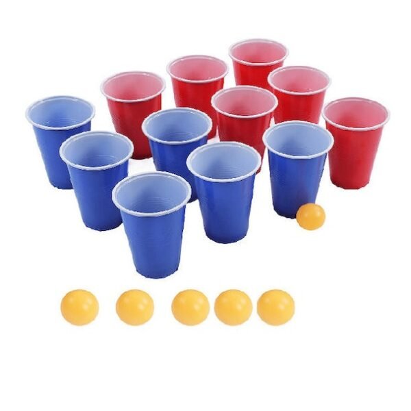 Παιχνίδι Ποτού Beer Pong με 12 Μπαλάκια και 12 Ποτήρια