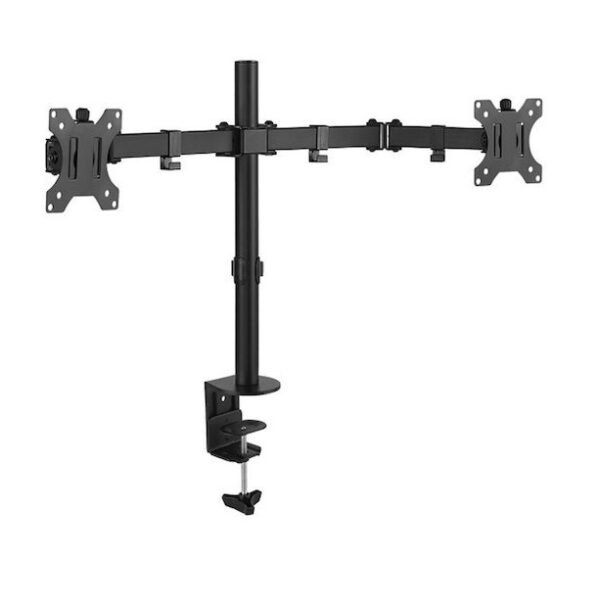 xlarge_20250627115716_z022_vasi_grafeiou_gia_2_othones_eos_30_me_vrachiona Z022 Βάση Γραφείου για 2 Οθόνες έως 30" με Βραχίονα