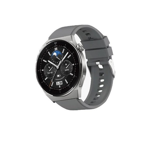 Andowl V5 Smartwatch 170mah Μπαταρία με Οθόνη Αφής σε Γκρι Χρώμα-61825279