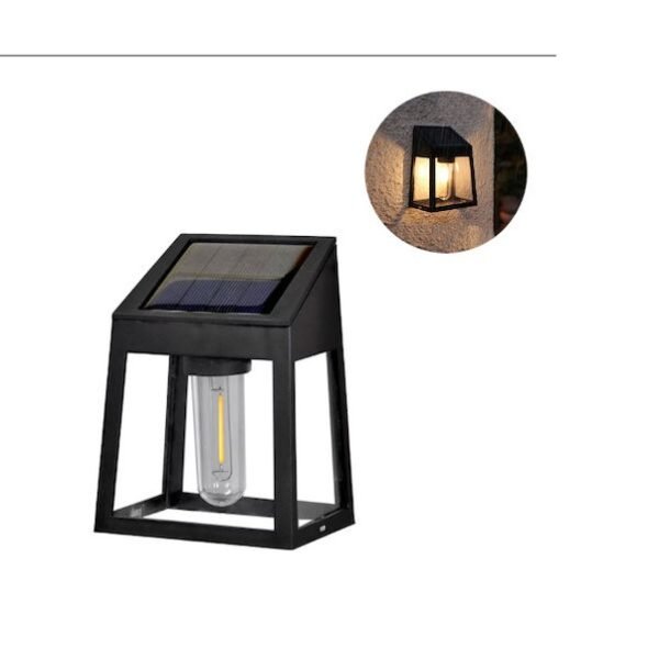 Επιτοίχιο Ηλιακό Φωτιστικό με Θερμό Λευκό Φως 103512