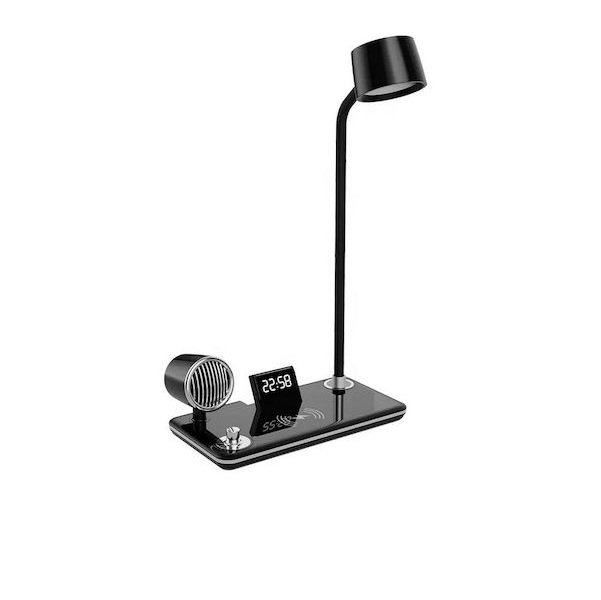 Bluetooth Επιτραπέζιο Διακοσμητικό Φωτιστικό LED Μαύρο 362498