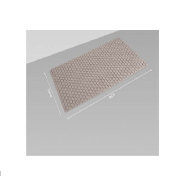 ΑΝΤΙΟΛΙΣΘΗΤΙΚΟ ΤΑΠΕΤΟ ΜΠΑΝΙΟΥ ΚΑΦΕ 78*35CM 40434-TS SZ