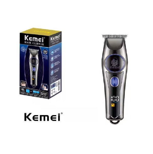 Kemei Επαγγελματική Επαναφορτιζόμενη Κουρευτική Μηχανή KM-642
