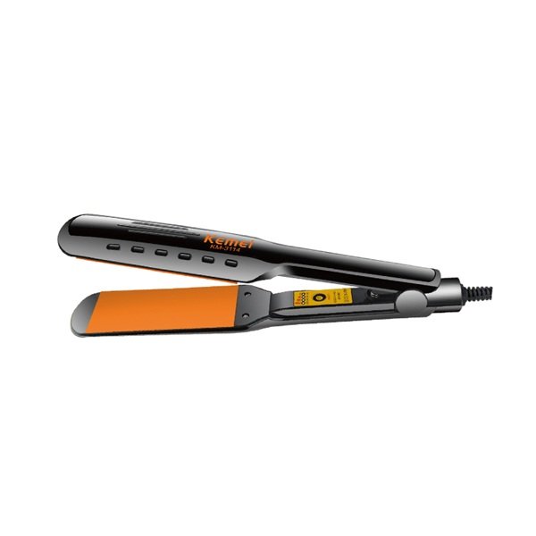 Kemei KM-3114P με  κεραμική θερμαινόμενη πλακα