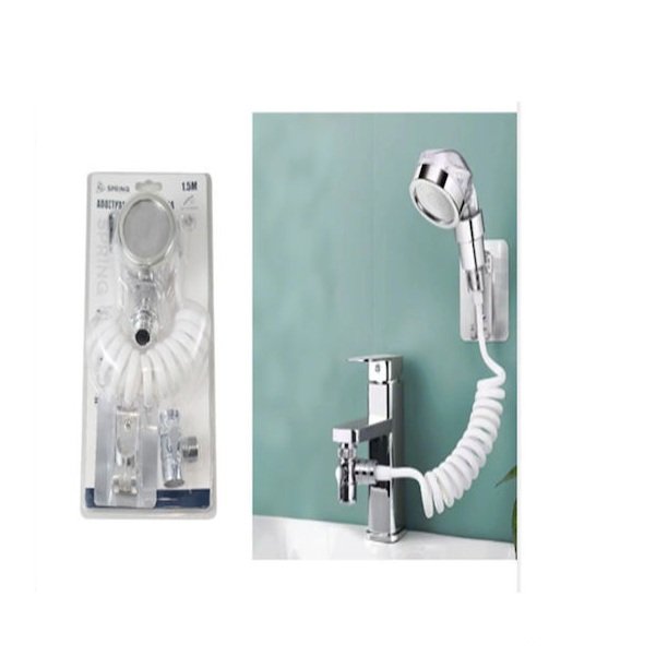 ΣΕΤ ΒΡΥΣΗΣ ΜΕ ΤΗΛΕΦΩΝΑΚΙ ΝΤΟΥΣ ΑΣΗΜΙ/ΛΕΥΚΟ SDS-25367