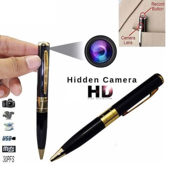 Κρυφή Κάμερα Στυλό 1080p με Υποδοχή για Κάρτα Μνήμης BPR6B