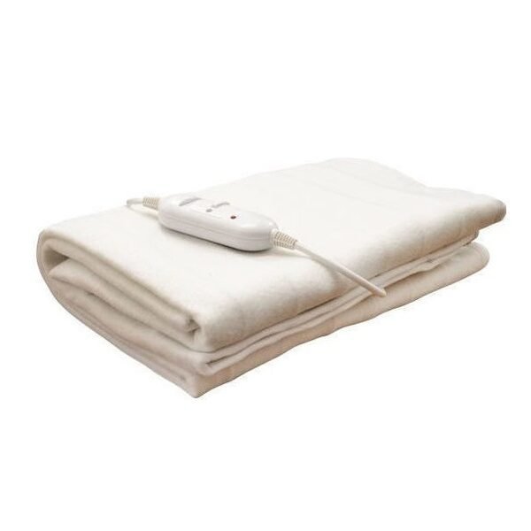 Sidirela E-0635 E-0635 Μονό Ηλεκτρικό Υπόστρωμα Πλενόμενο με Χρονοδιακόπτη Λευκό 60W 80x150εκ.