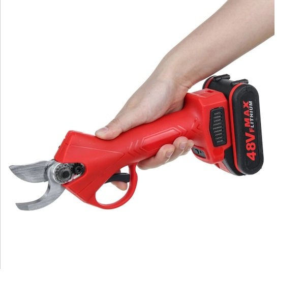 xlarge_20220131161132_ccc96e23ΑΑΑ Ψαλίδι Κλαδέματος Μπαταρίας 48V/2Ah με Μέγιστη Διάμετρο Κοπής 30mm Σετ με 2 Μπαταρίες