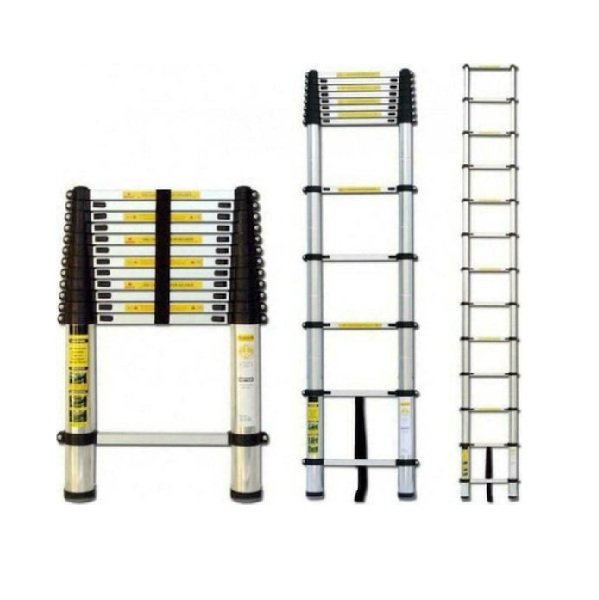 xlarge_20250313165240_3e37a078 Τηλεσκοπική Σκάλα Αλουμινίου 18 Σκαλιών με Μέγιστο Ύψος 5.8m