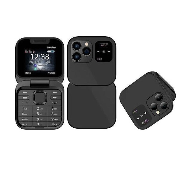 Κινητό τηλέφωνο - i16 Pro - Dual Sim - 812174 - Black
