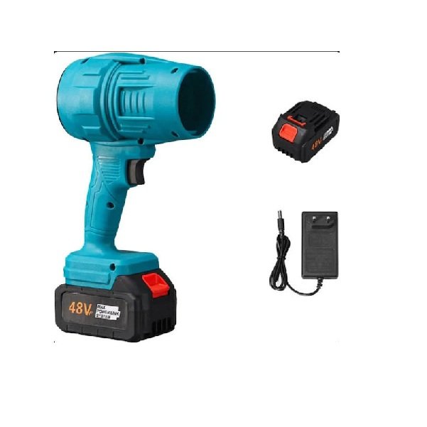 Φυσητήρας Χειρός Μπαταρίας 48V με Λειτουργία Turbo Μπλε