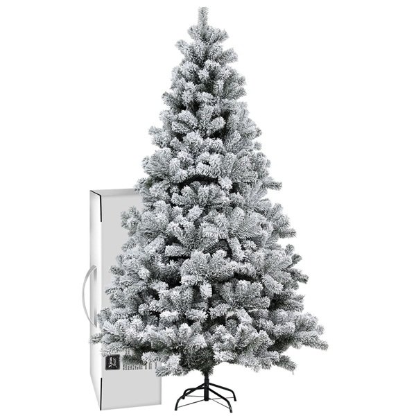 Δέντρο Χιονισμένο Deluxe Flocked 240cm 240cm ~ø130cm Xmasfest 1133882 – 1 τμχ