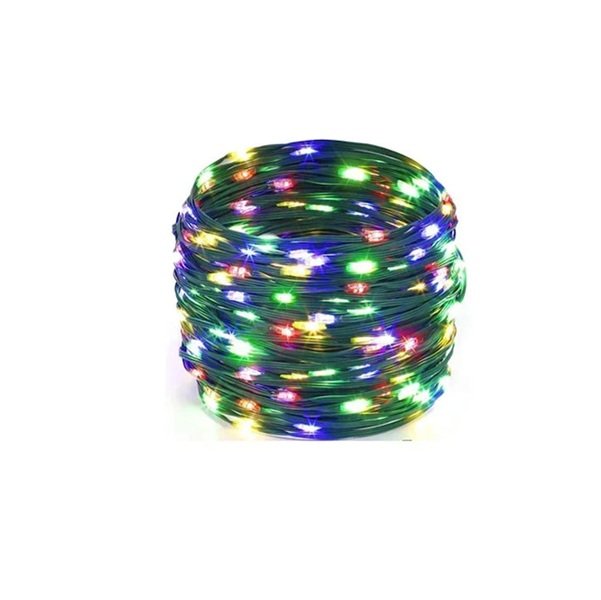Χριστουγεννιάτικα Λαμπάκια για Εσωτερικό και Εξωτερικό Χώρο 500LED 3m+50m Πολύχρωμου Φωτισμού Aigostar- 300623
