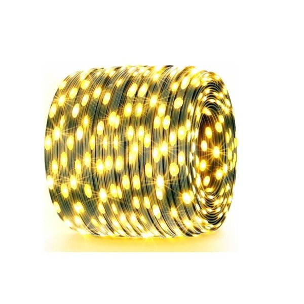 100 Χριστουγεννιάτικα Λαμπάκια LED 13m 220V σε Σειρά με 8 Λειτουργίες σε Θερμό Λευκό Φωτισμό 2700K Aigostar- 300487