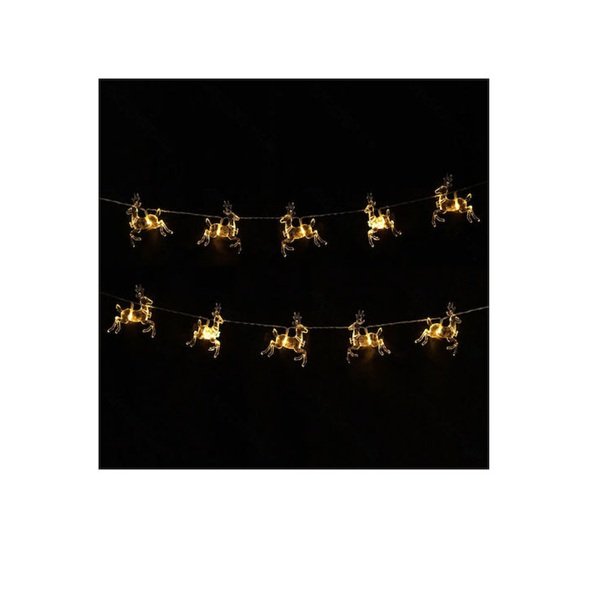 Ελαφάκια Λαμπάκια μπαταρίας 3ΑΑ ζεστό λευκό 3M/20LED/ΑΠΟΣΤΑΣΗ 15CM Καλώδιο διαφανές IP20 εσωτερικού χώρου AIGOSTAR SDS-8433325340544