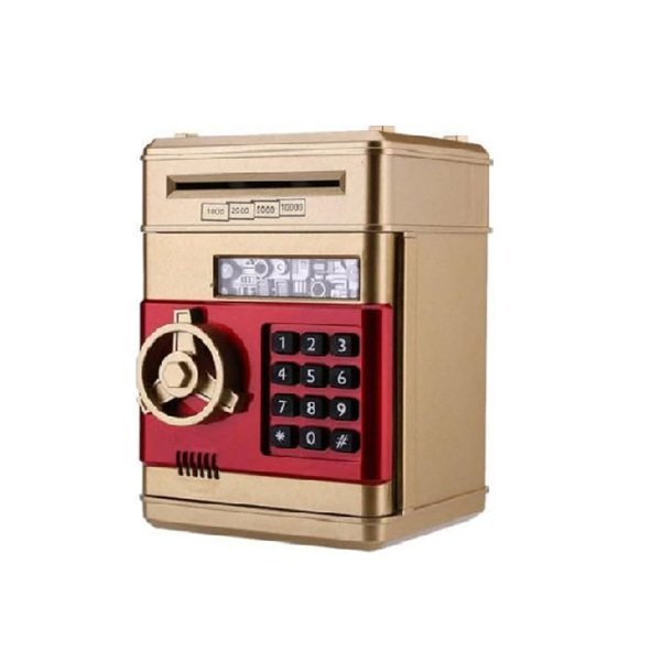 Κουμπαράς Μεταλλικός Ηλεκτρονικός με Κωδικό Ασφαλείας