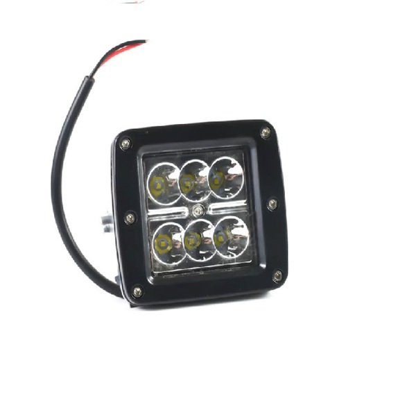 Τετράγωνος Προβολέας Αυτοκινήτου Kia Mini 12 / 24V 60W με Λευκό Φωτισμό 1τμχ 9701