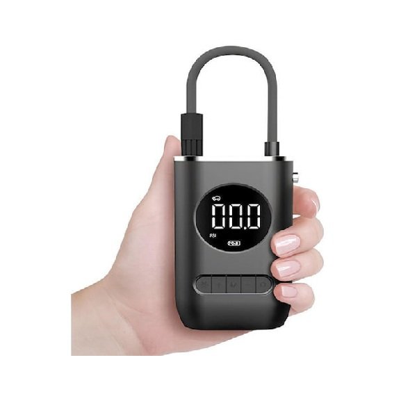 Μίνι αυτοκινητικός συμπιεστής 3 σε 1 (+ φακός + powerbank) 120w CZK-3668