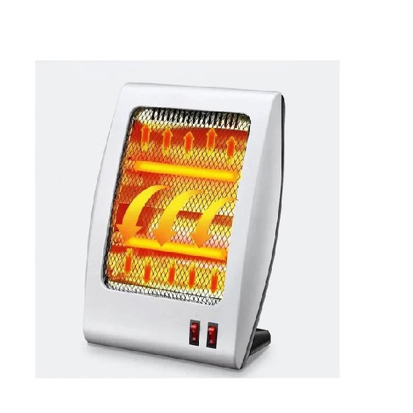 Φορητή Σόμπα Χαλαζία 800W Με 2 Ταχύτητες Και Προστασία Υπερθέρμανσης-125822