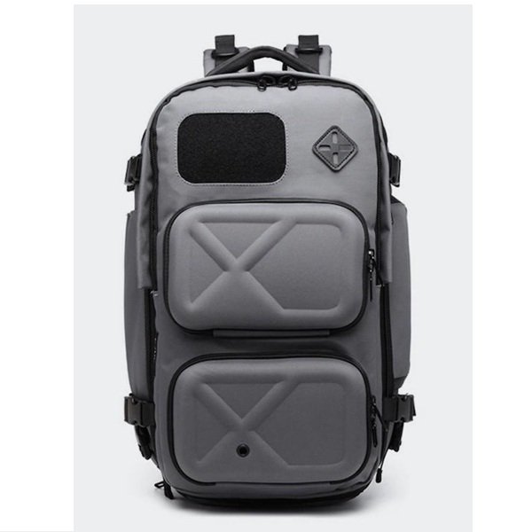 fixedratio_20250915105241_ozuko_zeva_adiavrocho_26lt_gri OZUKO ZEVA BACKPACK | 48x32x17cm | 26L - 9309S-GREY