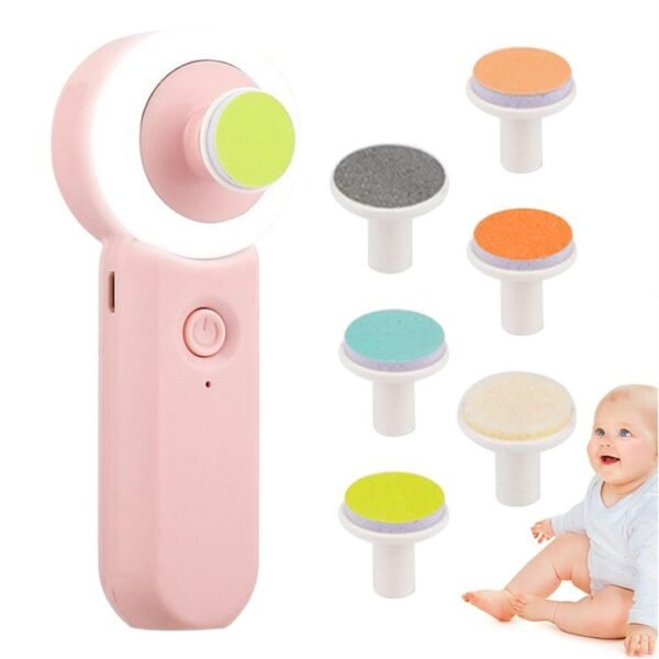 Επαγγελματική ηλεκτρική λίμα νυχιών - ασφαλής για μωρά και παιδιά