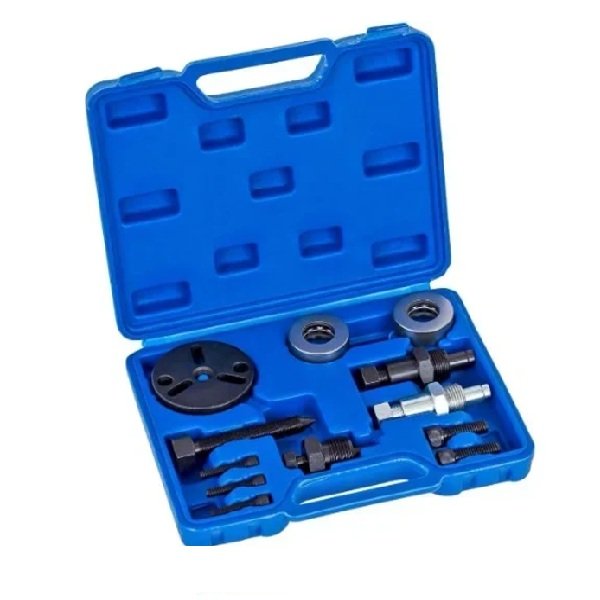Σετ Εργαλείων Αποσυναρμολόγησης Συμπλέκτη Συμπιεστή A/C σε μπλε βαλιτσάκι
