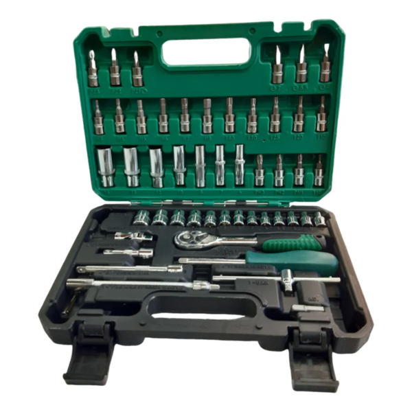 Σετ κατσαβίδια και καρυδάκια 53τμχ με κασετίνα μεταφοράς