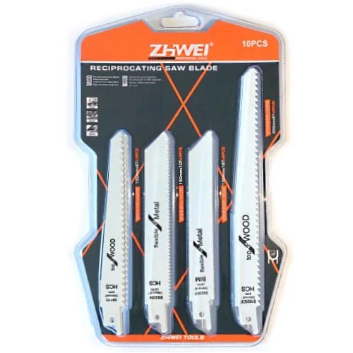 Σετ Λεπίδες Πριονιού για Σπαθοπρίονο 10 Τεμάχια ZHWEI Tools
