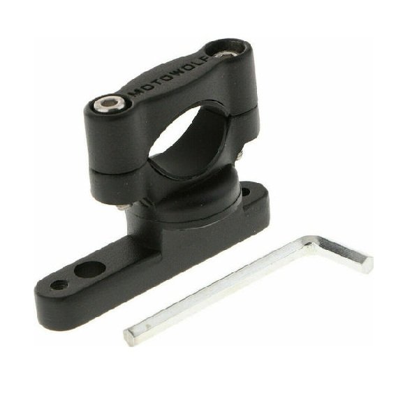 xlarge_20210217165552_motowolf_vasi_timoniou_3511 Πολυλειτουργική επέκταση βάσης στήριξης αλουμινίου για τιμόνι μοτοσυκλέτας περιστρεφόμενη 360° μαύρη Motowolf 3511