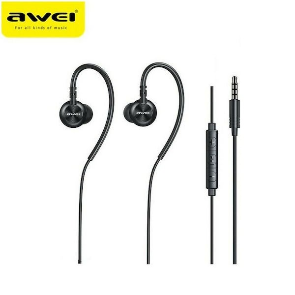 xlarge_20220110142057_awei_l3_in_ear_handsfree_me_vysma_3_5mm_mayro Awei L3 In-ear Handsfree με Βύσμα 3.5mm Μαύρο 29031432