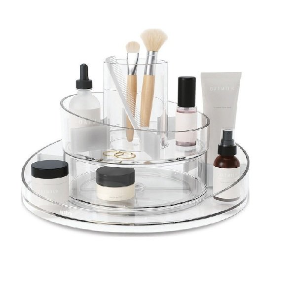 Περιστρεφόμενη Βάση Οργάνωσης Καλλυντικών Πλαστική Διάφανη 15784-159 (306700)