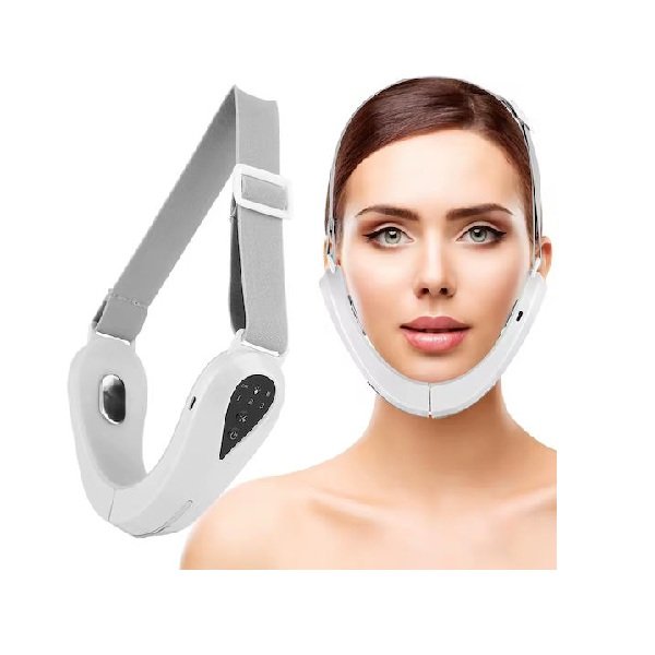 EMS Συσκευή Lifting Προσώπου & Σαγονιού με Δόνηση, LED & Θερμότητα FZK-321