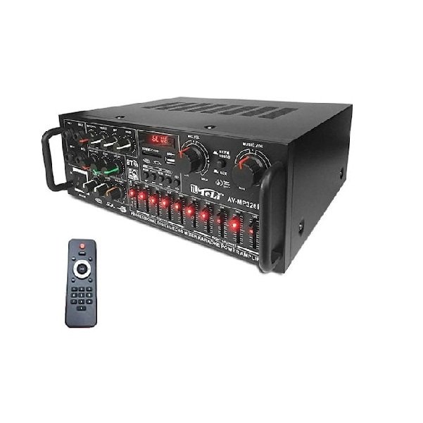 Ενισχυτής με λειτουργία Karaoke 326BT KLN-000015 σε Μαύρο Χρώμα