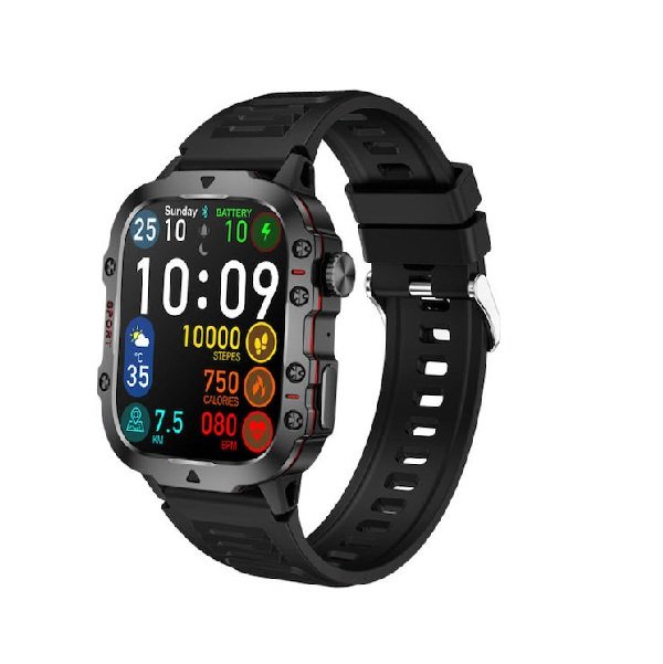 Ψηφιακό Ρολόι Smartwatch Bluetooth με Αθλητικές Λειτουργίες SW-5 Μαύρο SDS-28397 5202079283970 SSS
